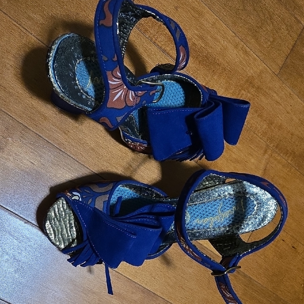 Irregular Choice Aphrodite Perfect Joy Bow Heels Size 38/ US7.5